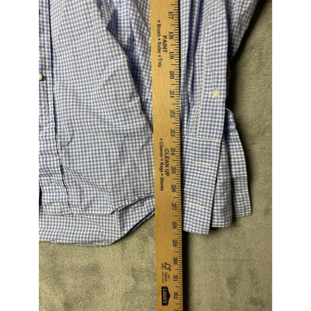 Polo Ralph Lauren Mens 16-34 Philip Blue Check Dress Shirt